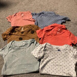 6 Girl Onesies size 18 months